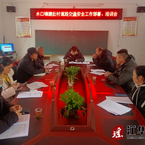江华水口镇：交通部署入村，交通安全入心